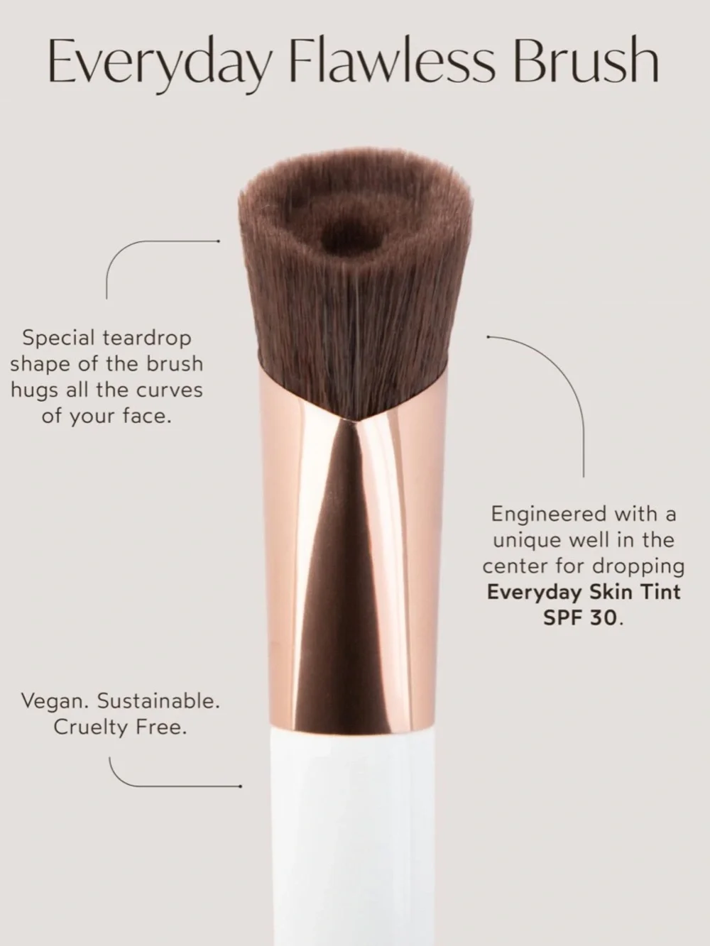NIP True Botanicals Everyday Flawless Brush
